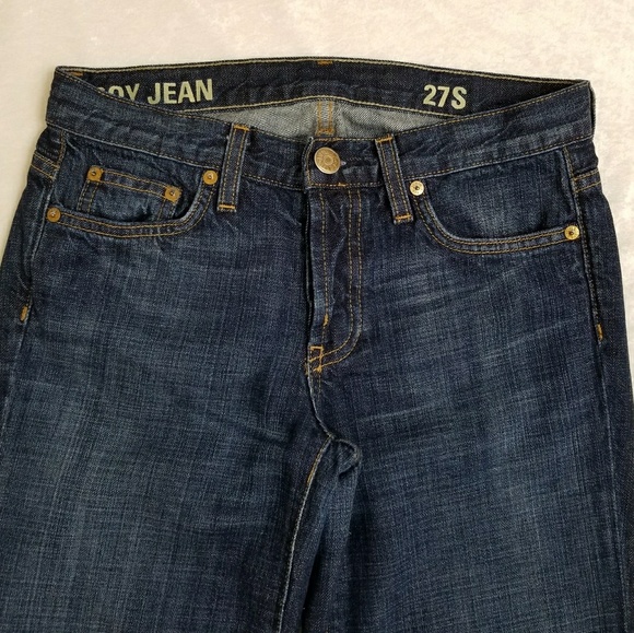 J. Crew Boy Jean Mid-Rise Straight Leg Denim - Picture 3 of 8